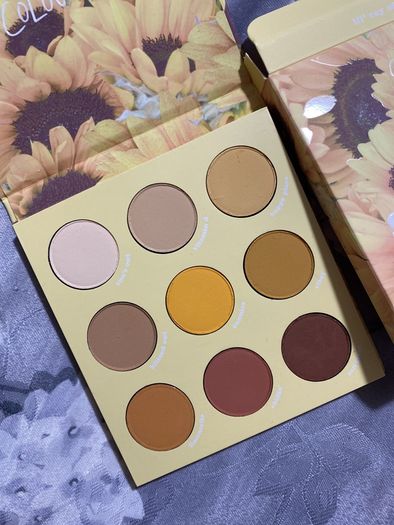 Colourpop lill ray of sunshine eyeshadow palette