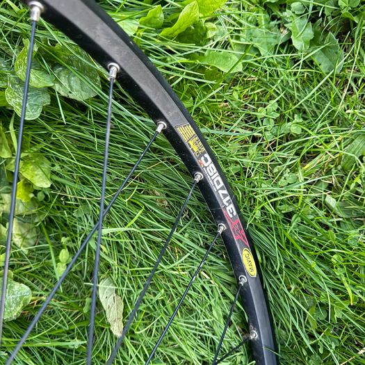Mavic MX317 disc set of MTB 26 inch wheels Shimano