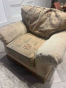 3 seater sofa and armchair
