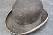 Vintage Black Bowler Hat - Grafton Streets,
