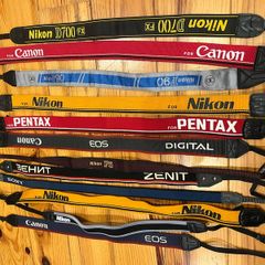 A Variety of Original Camera Straps