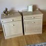 Vintage bedside lockers Image 9