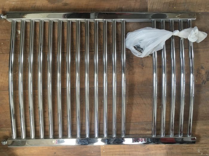 Towel radiator rack, chrome