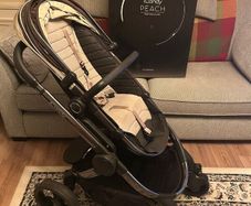 ICandy Peach Buggy, skateboard, footmuffs, bag