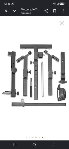 Motorcycle tyre changer