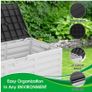 BRAND NEW 265 L Garden Furniture Storage Box Outdoor Furniture Protective Cover Garden Deck Box Cabinet Cover Waterproof Durable Storage Image 3