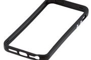 Bumper Case for Apple Iphone 5/5S SE (Black) Free Screen Protector Front Back Hard Plastic Rubber