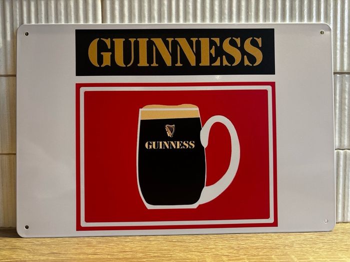 Guinness Tin Metal Sign