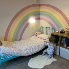 Ikea Minnen Bed Turquoise