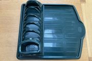 Addis drainer with separate dish and cutlery rack.