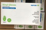 Disposable vinyl gloves( Out of date May 2026)