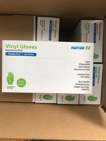 Disposable vinyl gloves( Out of date May 2026)