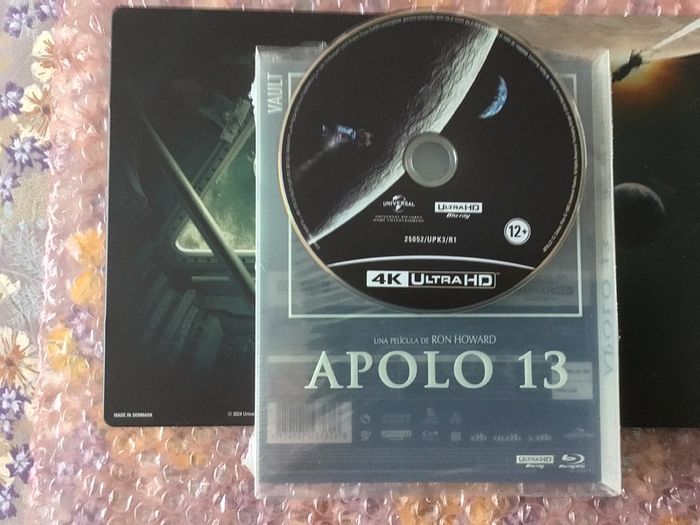 Apollo 13 4K Film Vault Steelbook DTS-X Audio