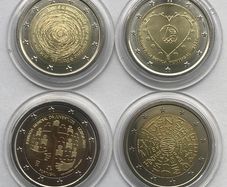 Portugal 2 euro commemorative coins