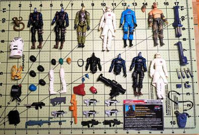 G.I. JOE 25th Anniversary+ figure bits