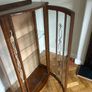 China Cabinet, slimline with bowed door Image 2