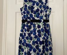 Precis Petite Tulip Print Dress                    UK10