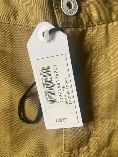 BNWT Sonneti Chinos 10-12