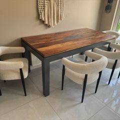 Table and chairs