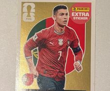 Panini Fifa World Cup 2026 Gold Ronaldo & Bronze Doku extra stickers