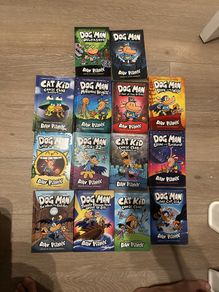 14 x Dog Man Books