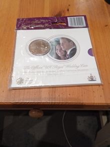Royal Wedding Coin 2011