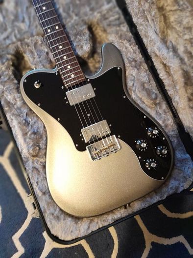 Fender Professional ii Telecaster Deluxe mercury. Rare finish. Trades accepted.
