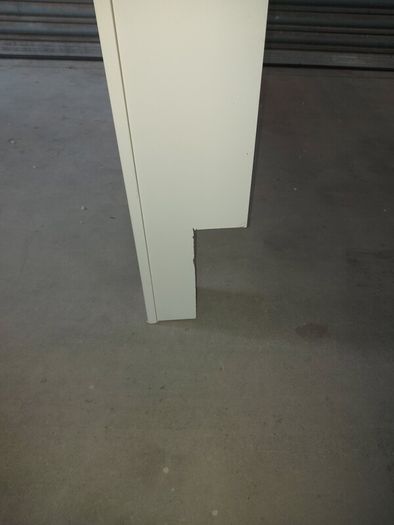White radiator cover