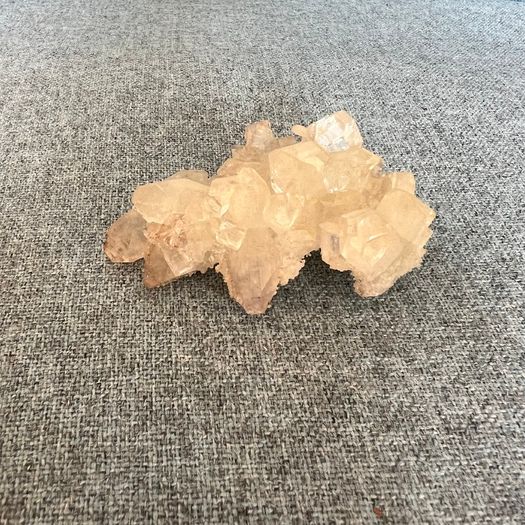 Crystal natural apophyllite cluster crystal