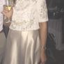 Folkster Lena Skirt & Nella Beaded Top/Jacket -  Champagne - Size 8 Image 6