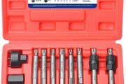 13Pcs Alternator Pulley Removal Tool Kit Alternator Pulley Removal Tool Car Pulley Removal Decoupling Puller tools