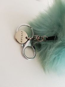 Jigsaw Pom Pom Bag Charm