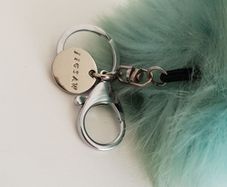 Jigsaw Pom Pom Bag Charm