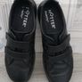 Hotter Stability ladies black standard fit Leap 2 touch fastening shoes UK 4 Image 2