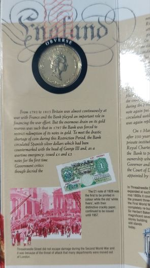 England 1994  2 Pound Coin   Uncirculated Coin