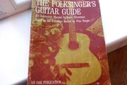 The folksiger's Guitar guide songs book/instruction manual by Jerry silveman
