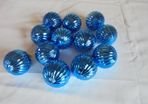 Blue Baubbles x 12 for Sale