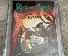 Rick And Morty Signed Comic Rar