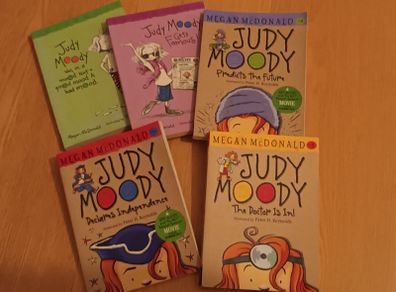 Judy Moody, books 1,2,4,5,6
