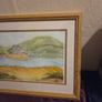 Signed Watercolour of Eilean Donan castle Framed Image 5