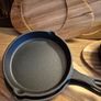 Cast Iron Mini Skillet Set with Wooden Serving Boards (Set of 4) Image 6