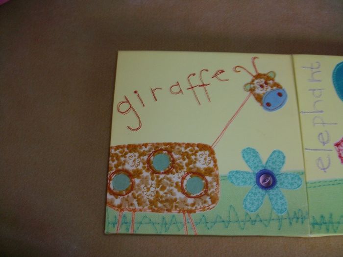 Nursery Canvas Pictures - 3 pack