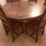 Dining table and 6 chairs Image 2