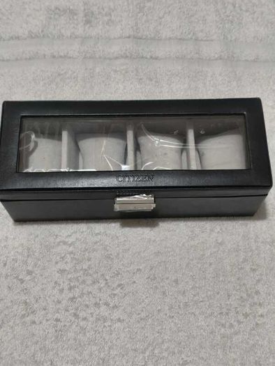 Genuine Official Citizen 4-Watch Storage Box Display Case with Key