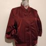 Burgundy Bomber Jacket Image 3