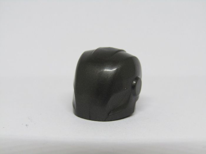 LEGO Iron Man Black Colour Helmet Unprinted Prototype Rare And Hard To Find