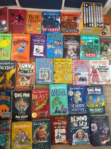 diary of wimpy kid , David Williams and other books bundle