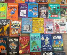 diary of wimpy kid , David Williams and other books bundle