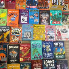 diary of wimpy kid , David Williams and other books bundle