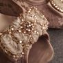 Gold Shoes  Size 6 Image 2